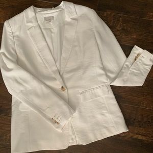 White Blazer